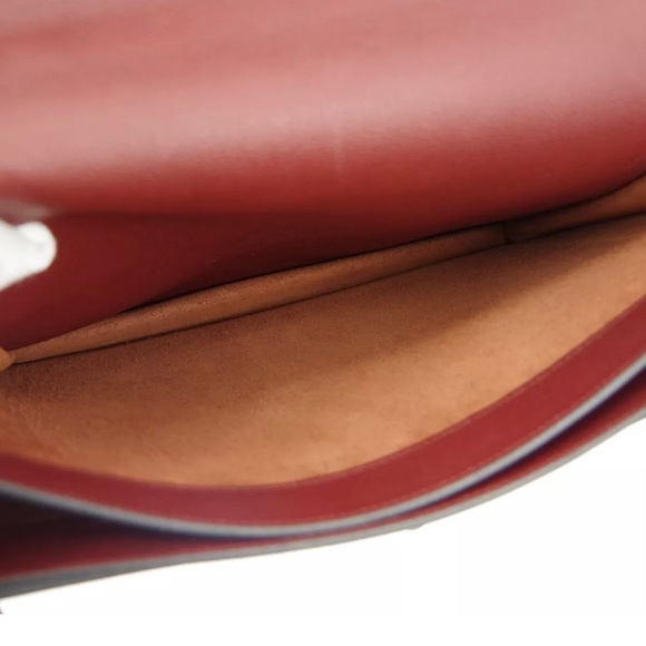 HERMES KELLY DEPECHE 34 Business Bag - Rouge - Picture 10 of 10